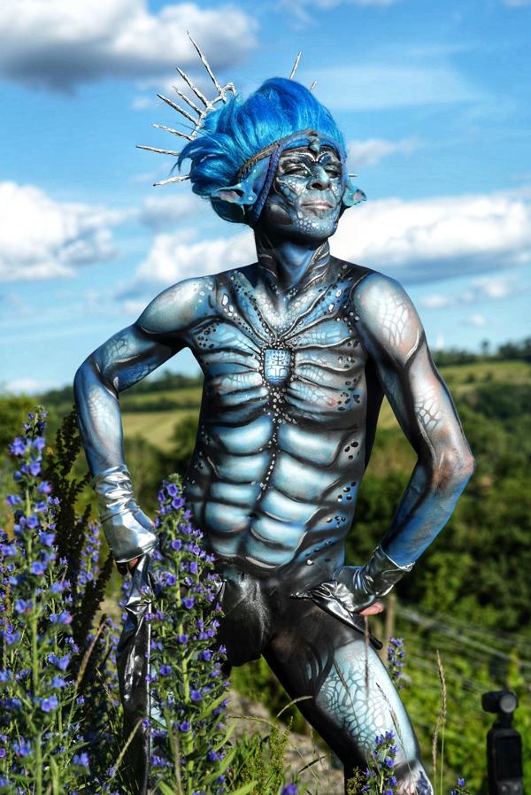 Alien Bodypaint